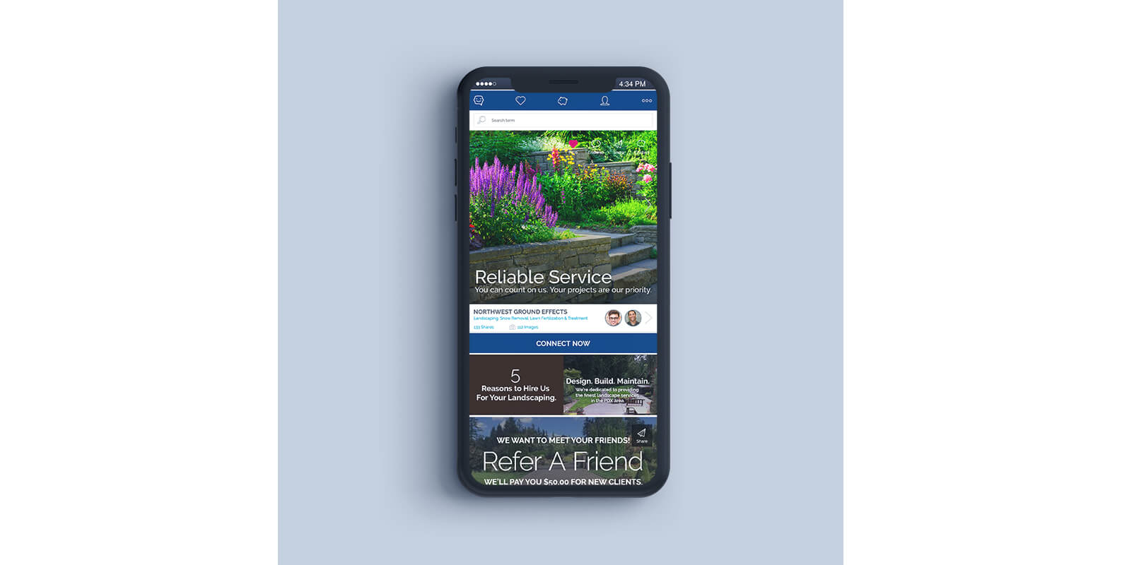 landing page portland